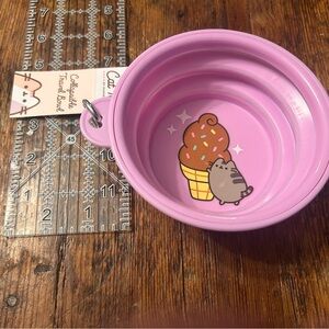 Pusheen Pink Travel Bowl